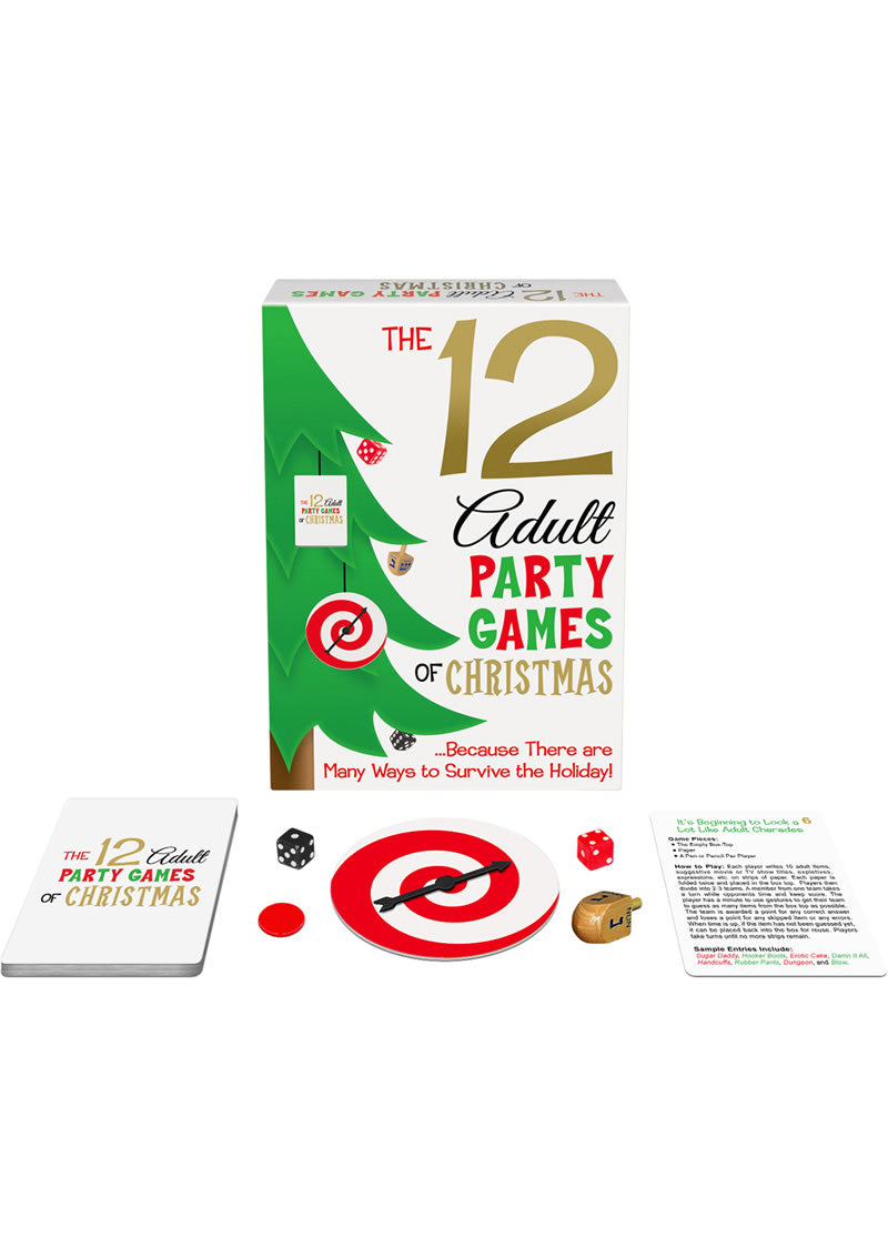 Load image into Gallery viewer, 12 Adult Party Games Of Christmas
