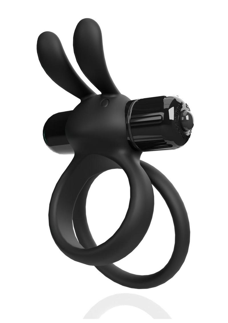 Load image into Gallery viewer, 4b Ohare XL Rechargeable Silicone Rabbit Vibrating Cock Ring
