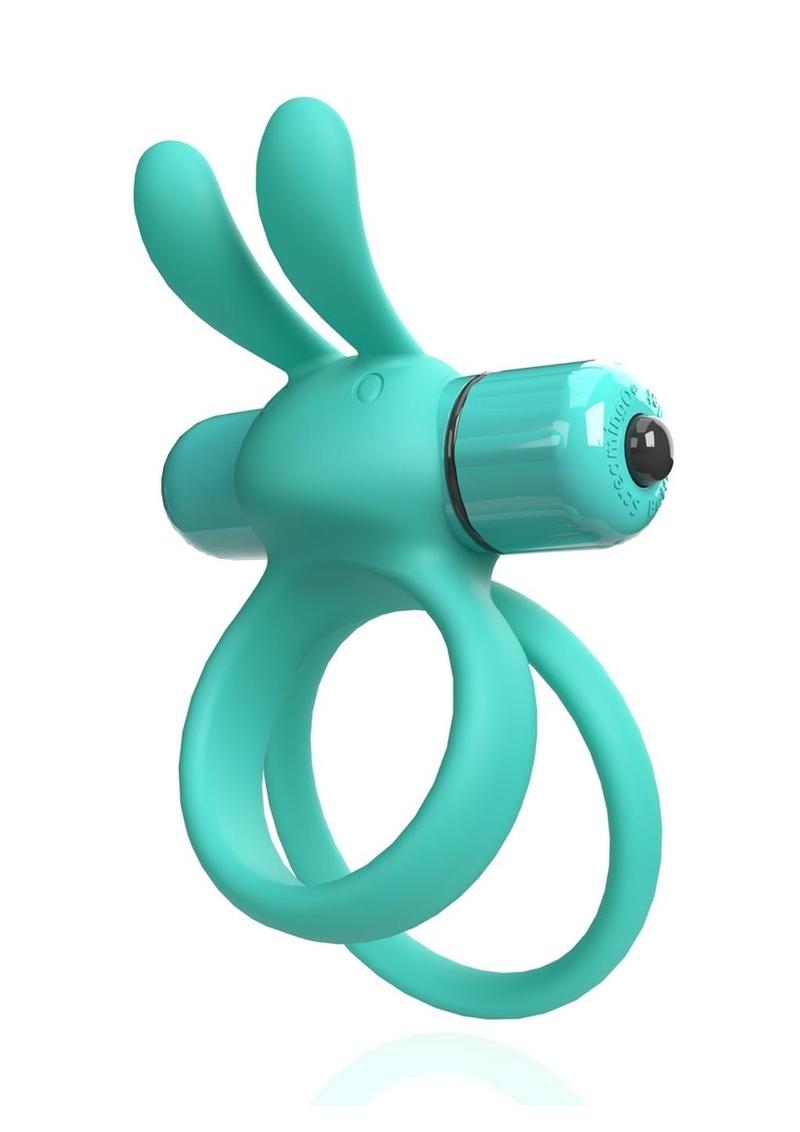 Load image into Gallery viewer, 4b Ohare XL Rechargeable Silicone Rabbit Vibrating Cock Ring
