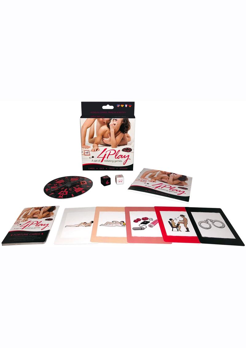 Load image into Gallery viewer, 4Play - A Set Of Four Titillating Foreplay Games
