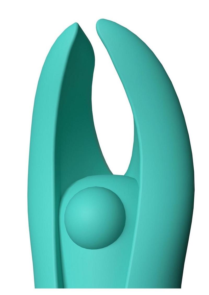 Load image into Gallery viewer, 4t Demon Rechargeable Silicone Mini Clitoral Stimulating Vibrator
