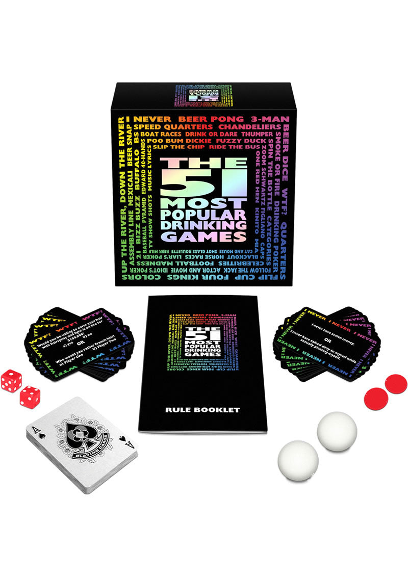 Load image into Gallery viewer, 51 Most Popular Drinking Games
