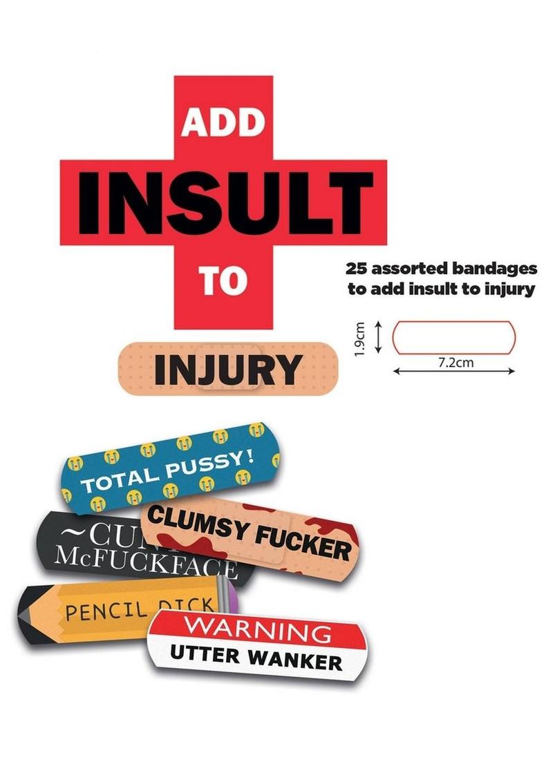 Load image into Gallery viewer, Add Insult to Injury Bandages
