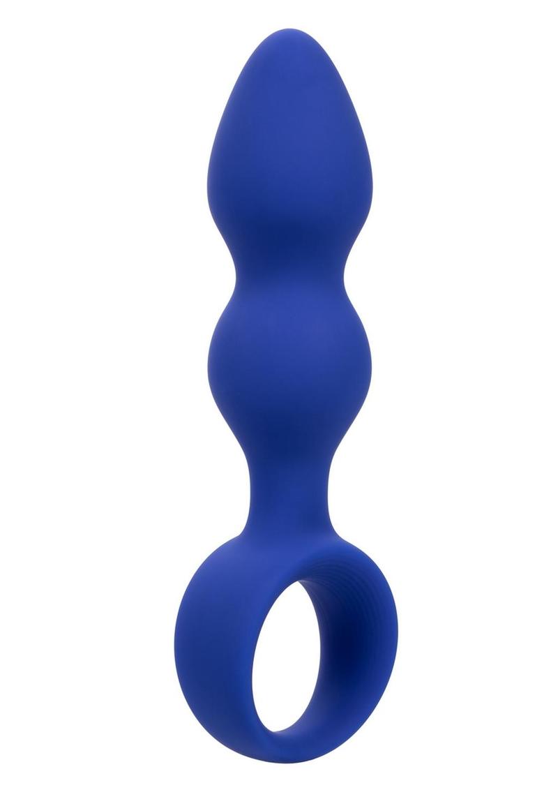 Load image into Gallery viewer, Admiral Advanced Beaded Silicone Anal Probe - Blue
