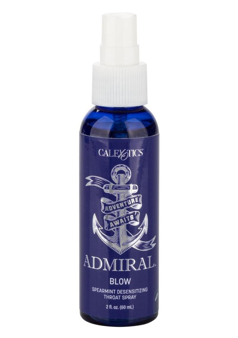 Load image into Gallery viewer, Admiral Blow Desensitizing Throat Spray 2oz - Spearmint
