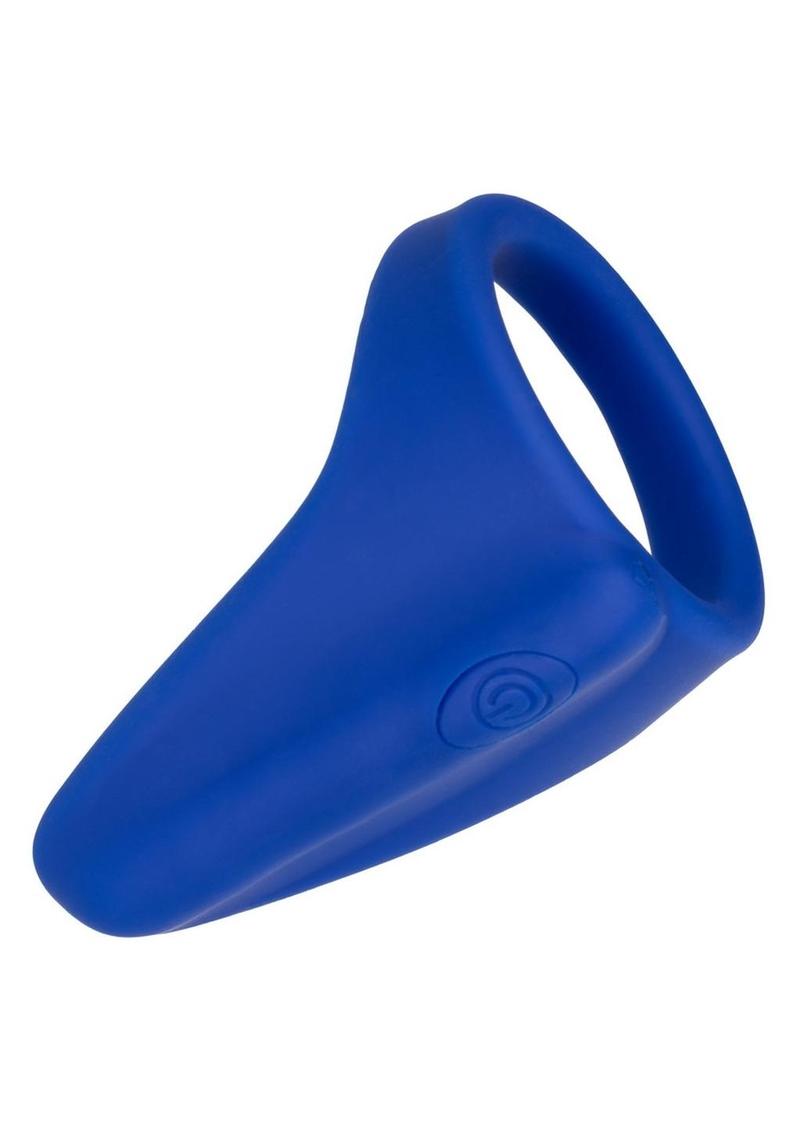 Load image into Gallery viewer, Admiral Liquid Rechargeable Silicone Vibrating Perineum Massager and Cock Ring - Blue
