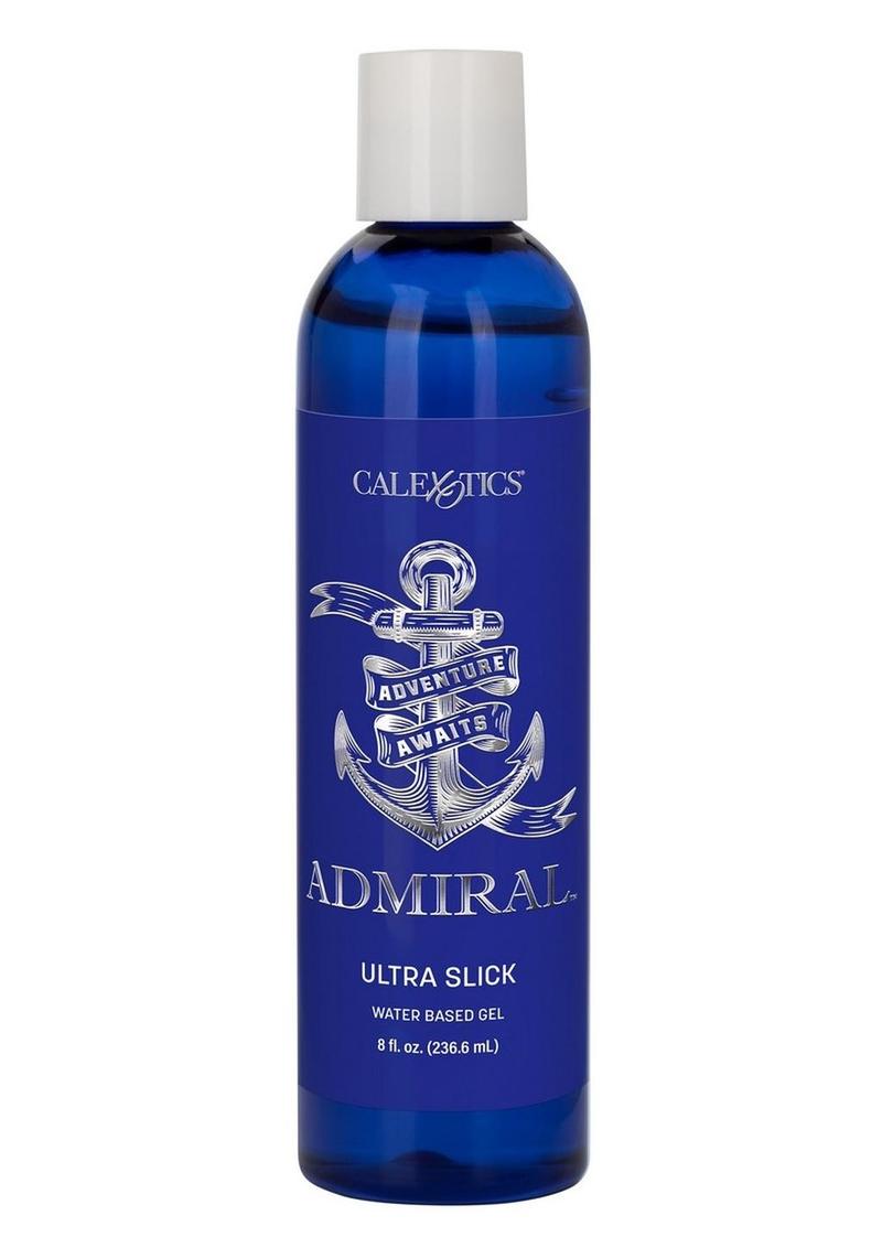 Load image into Gallery viewer, Admiral Ultra Slick Water Based Gel Lubricant - 8oz
