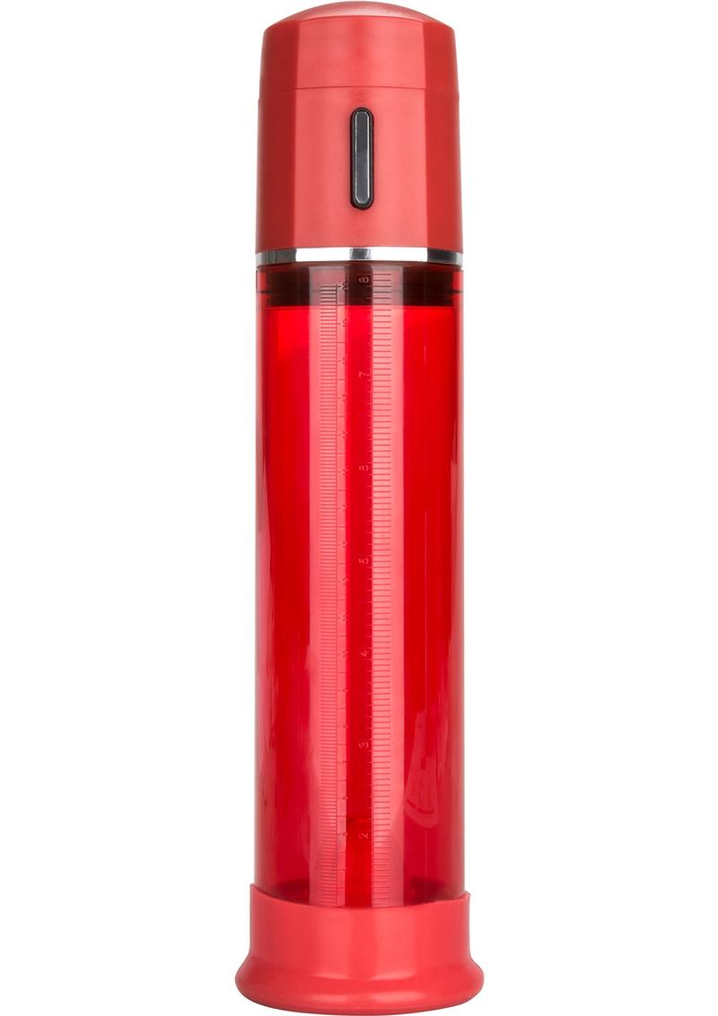 Load image into Gallery viewer, Advanced Fireman&#39;s Pump Fully Automated One-Hand Control Penis Pump - Red
