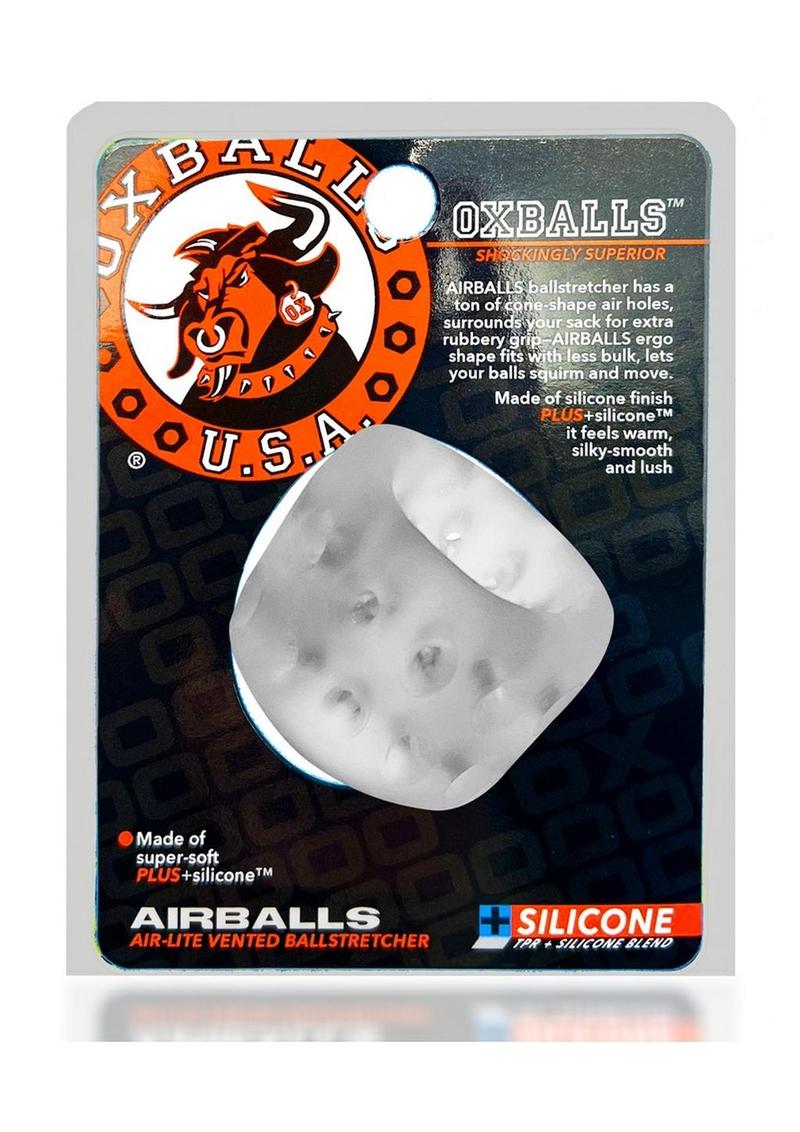 Load image into Gallery viewer, Airballs Air-Lite Silicone Ballstretcher - Clear/Clear Ice
