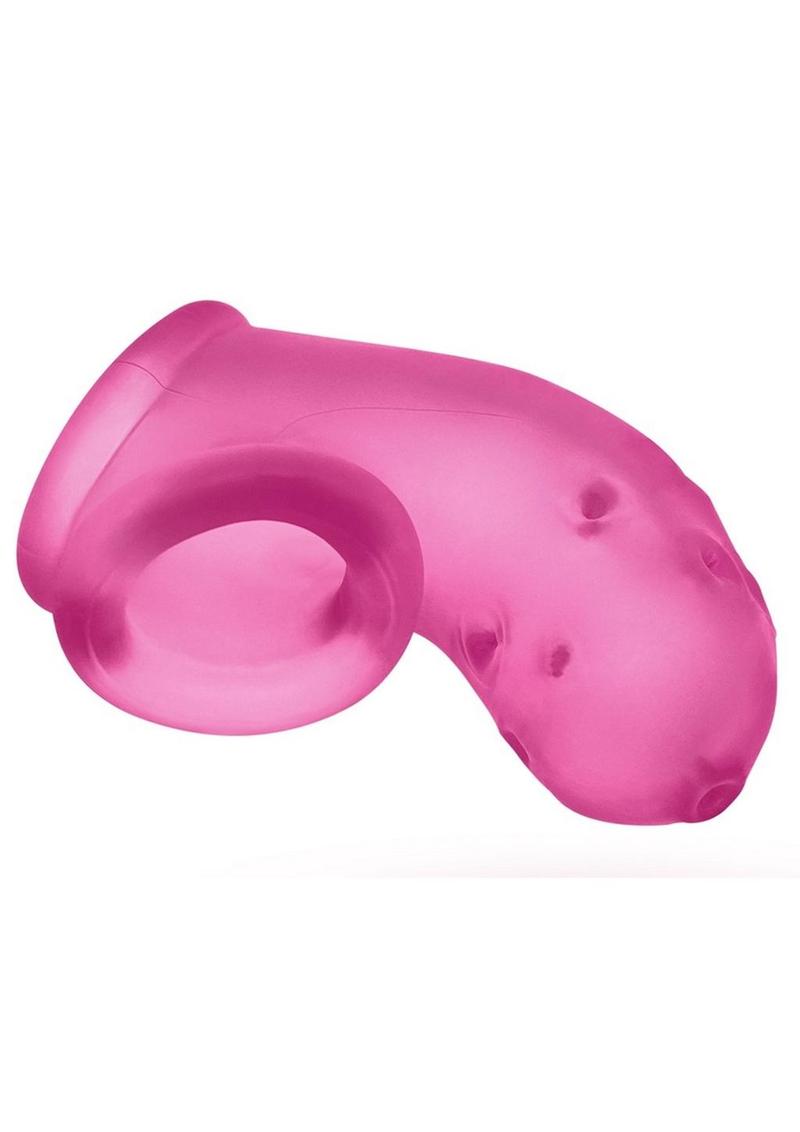 Load image into Gallery viewer, Airlock Air-Lite Vented Silicone Chastity - Pink Ice - Pink
