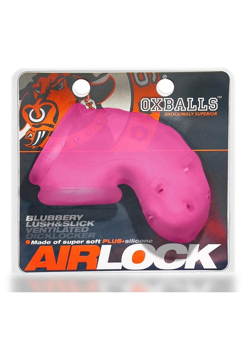 Load image into Gallery viewer, Airlock Air-Lite Vented Silicone Chastity - Pink Ice - Pink
