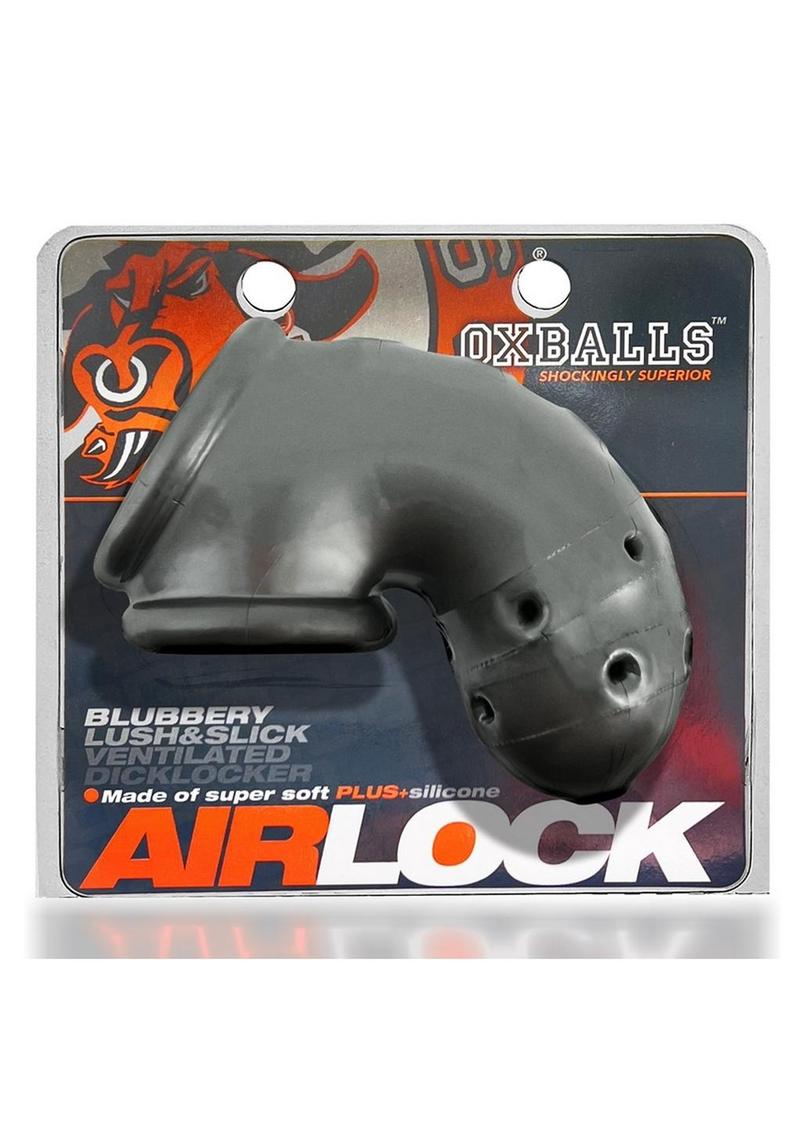 Load image into Gallery viewer, Airlock Air-Lite Vented Silicone Chastity - Silver/Steel
