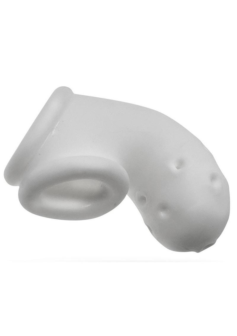 Load image into Gallery viewer, Airlock Air-Lite Vented Silicone Chastity - White/White Ice
