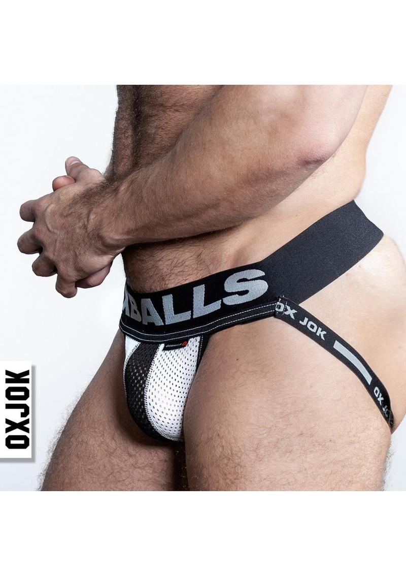 Load image into Gallery viewer, Airmesh Upthrust Slider-Strap Jock - Ice
