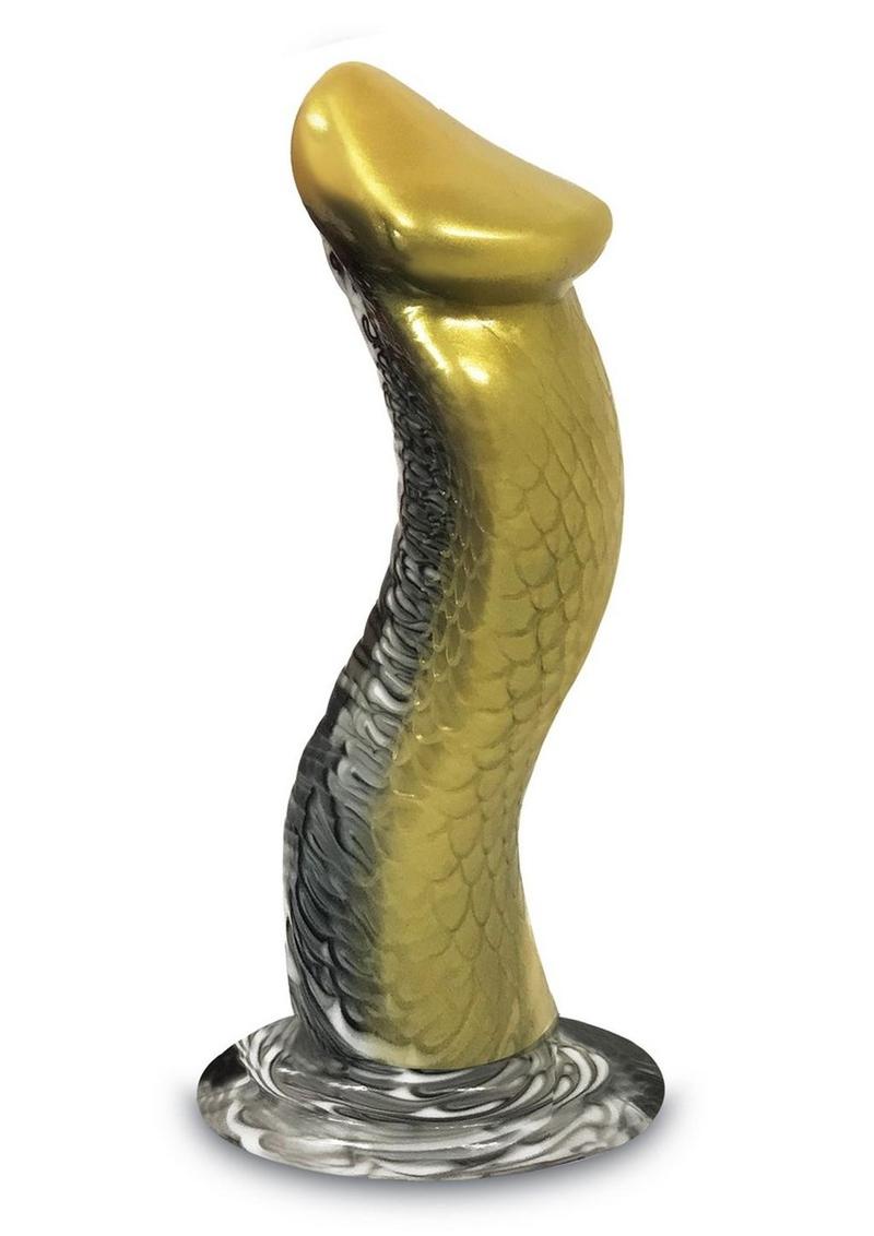 Load image into Gallery viewer, Alien Nation Venomus Silicone Creature Dildo - Gold
