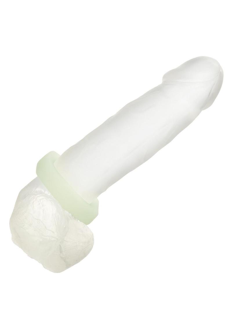 Load image into Gallery viewer, Alpha Glow In The Dark Liquid Silicone Prolong Sexagon Ring
