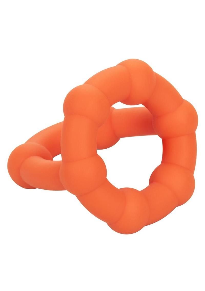 Load image into Gallery viewer, Alpha Liquid Silicone All Star Ring - Orange
