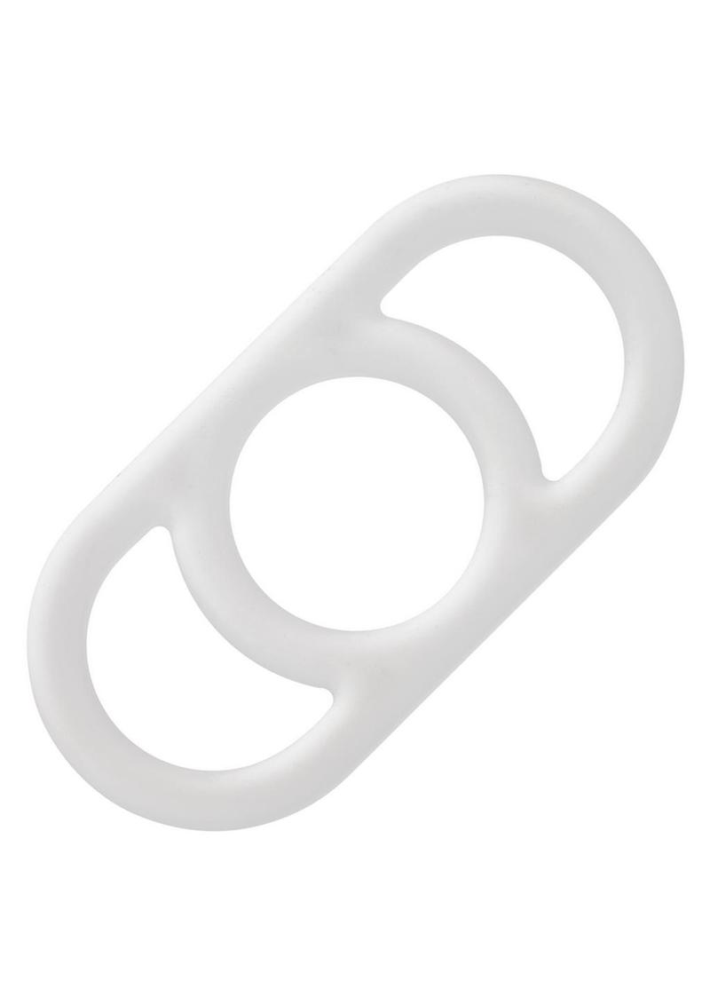 Load image into Gallery viewer, Alpha Liquid Silicone Commander Ring - Natural/White
