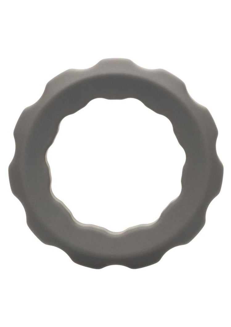 Alpha Liquid Silicone Erect Ring - Grey