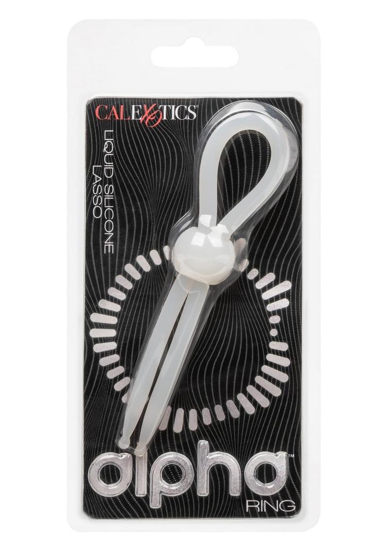 Load image into Gallery viewer, Alpha Liquid Silicone Lasso - Natural/White
