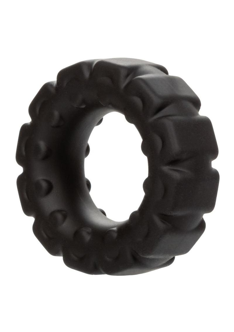 Load image into Gallery viewer, Alpha Liquid Silicone Prolong Tread Cock Ring
