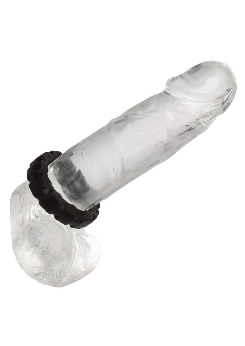 Load image into Gallery viewer, Alpha Liquid Silicone Prolong Tread Cock Ring
