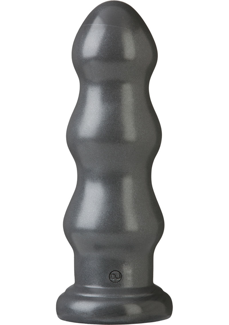 Load image into Gallery viewer, American Bombshell B-10 Tango Dildo - Grey/Gun Metal - 10in
