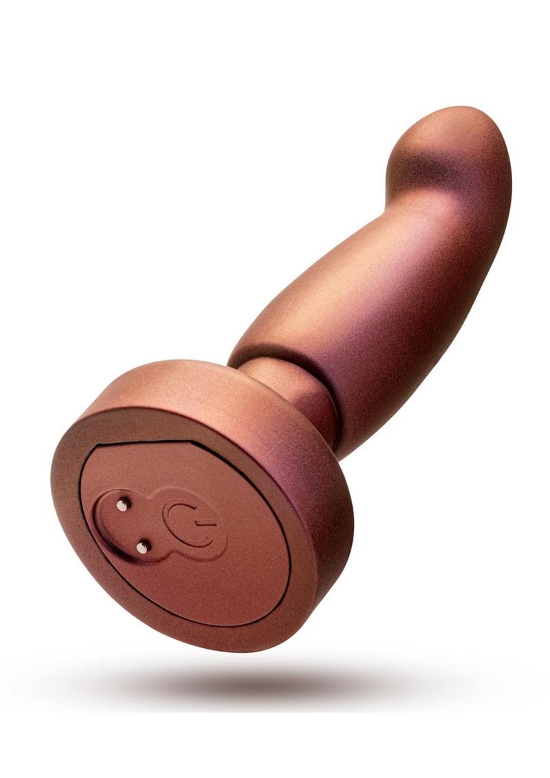 Load image into Gallery viewer, Anal Adventures Matrix Bionic Plug Rechargeable Silicone Anal Plug with Remote - Cosmic
