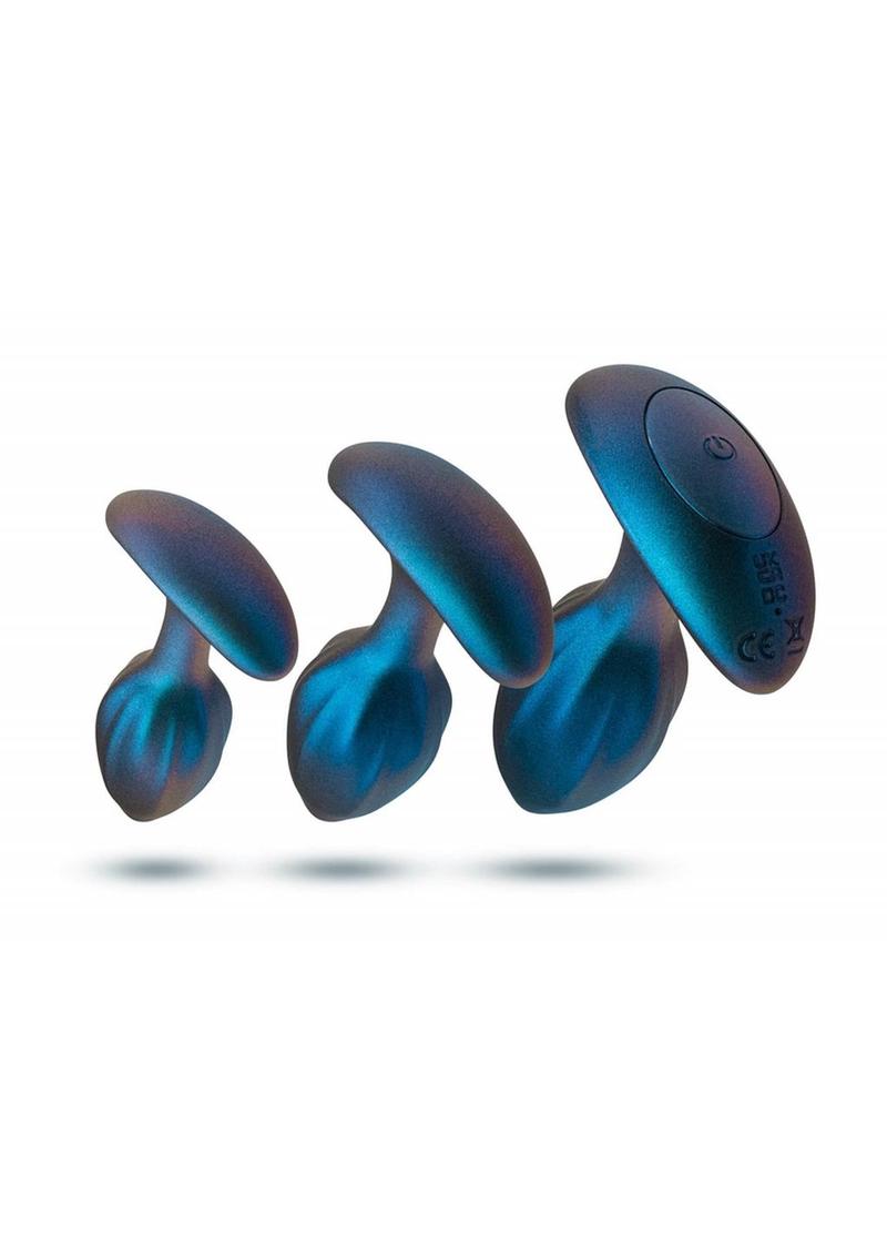 Load image into Gallery viewer, Anal Adventures Matrix Cosmos Plug Kit Silicone Anal Plug Set - Lunar
