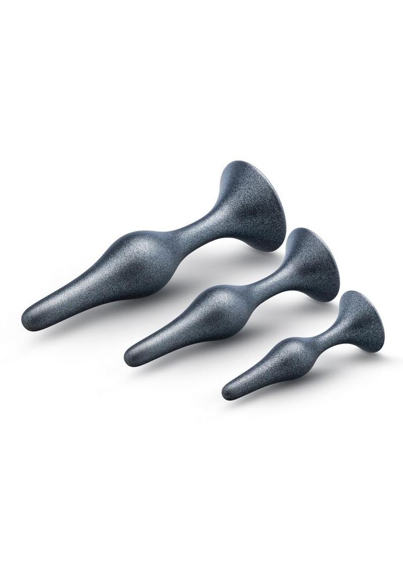 Load image into Gallery viewer, Anal Adventures Matrix Genesis Plug Kit Silicone Anal Plug Set - Stellar
