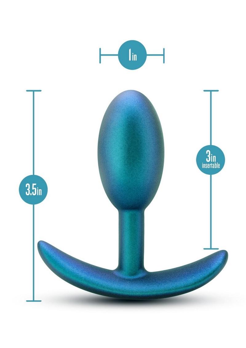 Load image into Gallery viewer, Anal Adventures Matrix Nebula Plug Silicone Anal Plug - Lunar
