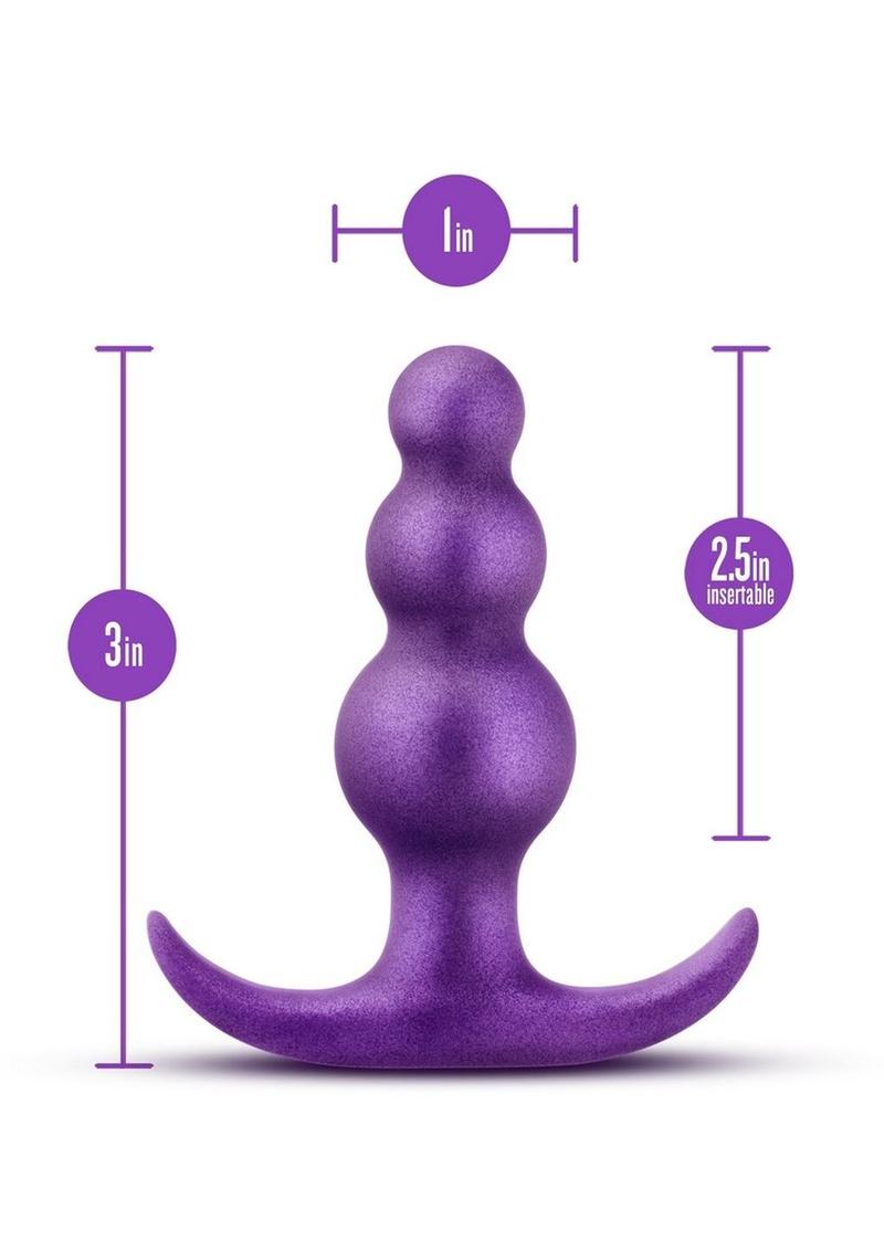Load image into Gallery viewer, Anal Adventures Matrix Supernova Plug Silicone Anal Plug - Galatic
