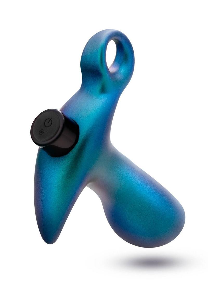 Load image into Gallery viewer, Anal Adventures Matrix Teleportation Plug Rechargeable Silicone Anal Plug - Lunar
