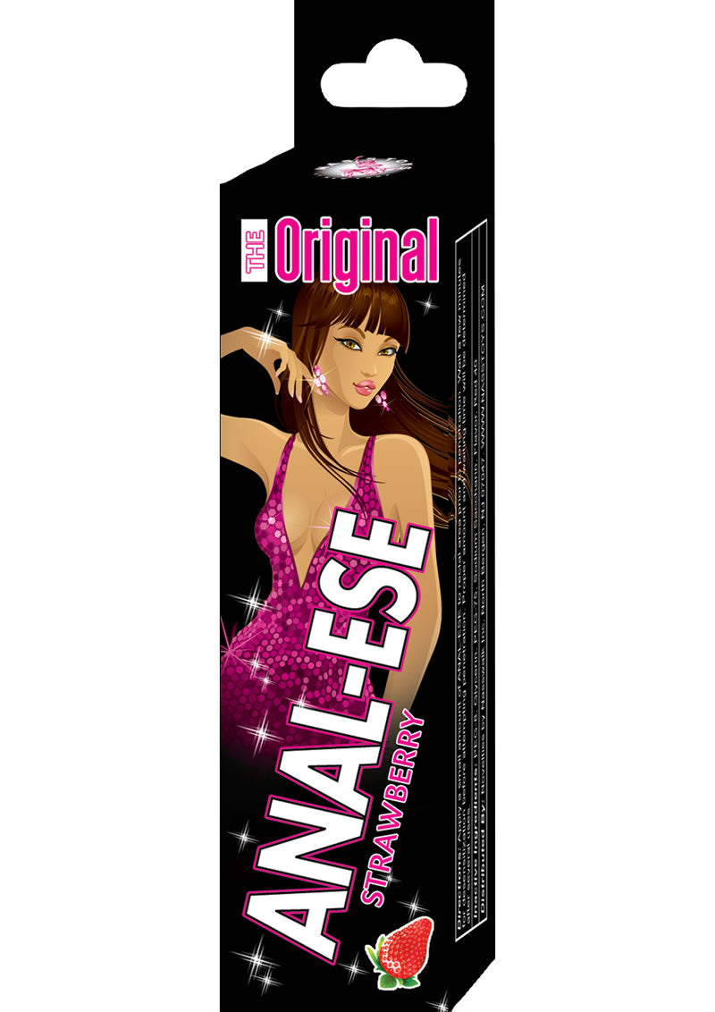 Load image into Gallery viewer, Anal-Ese Desensitizing Anal Gel .5oz - Strawberry Flavor
