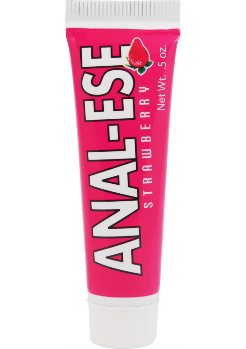 Load image into Gallery viewer, Anal-Ese Desensitizing Anal Gel .5oz - Strawberry Flavor
