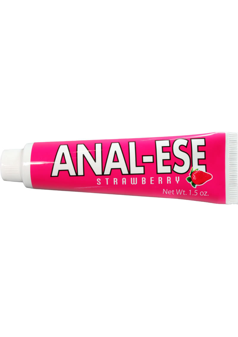 Load image into Gallery viewer, Anal-Ese Desensitizing Anal Lubricant 1.5oz - Strawberry Flavor
