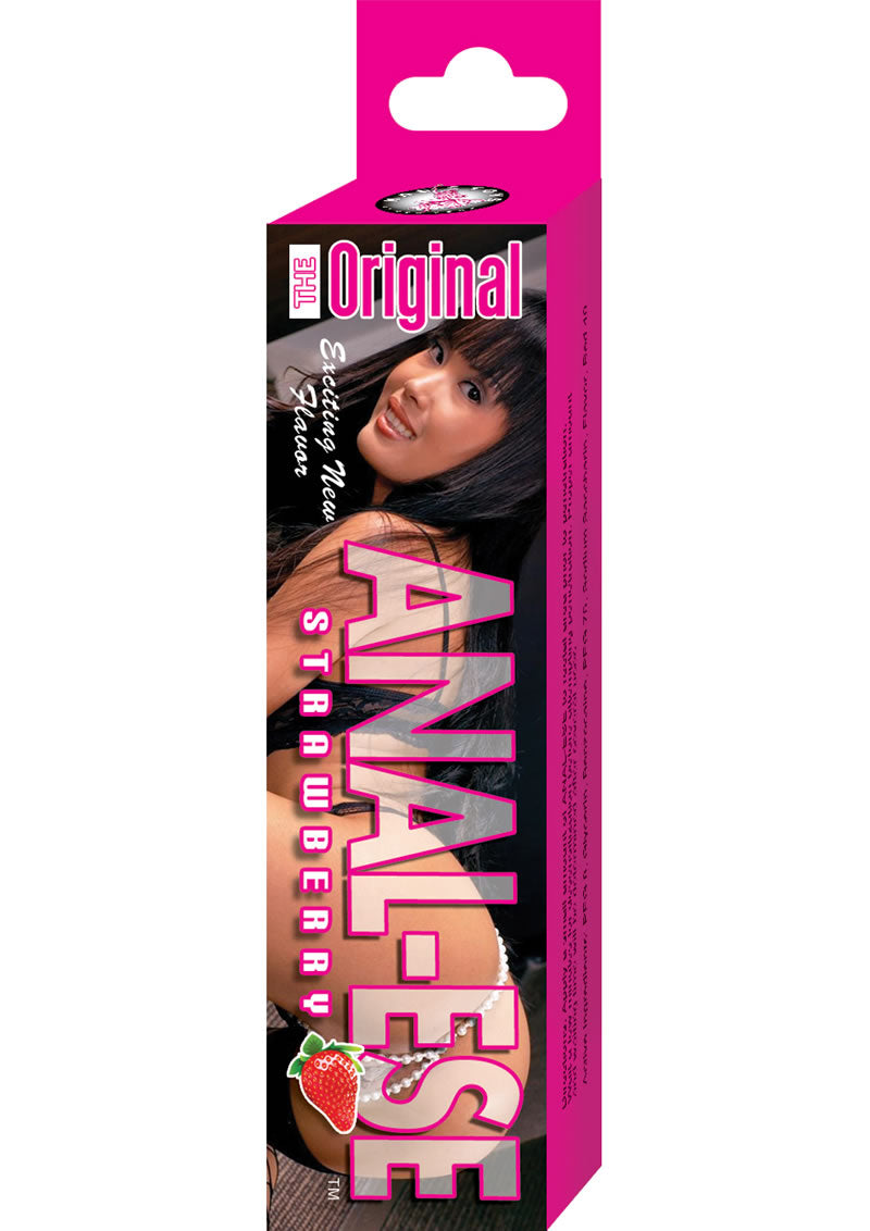 Load image into Gallery viewer, Anal-Ese Desensitizing Anal Lubricant 1.5oz - Strawberry Flavor
