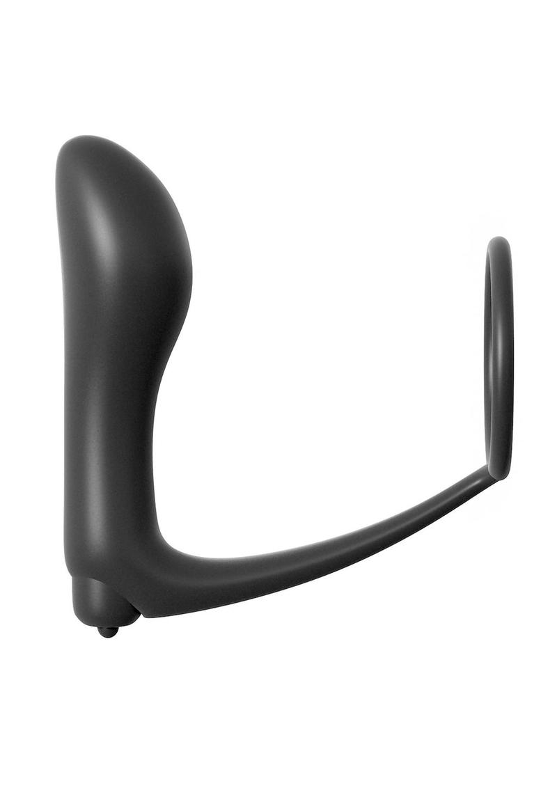Load image into Gallery viewer, Anal Fantasy Collection Ass-Gasm Cockring Vibrating Plug Kit Silicone Waterproof
