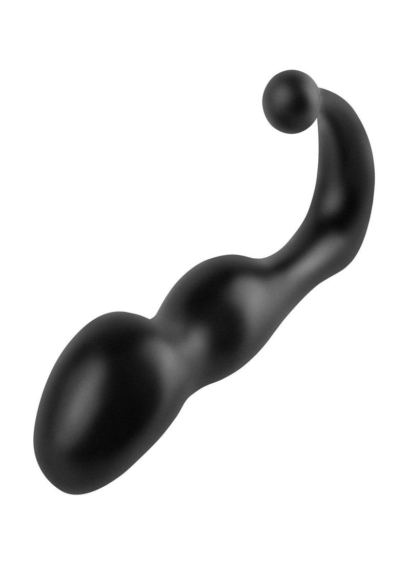 Load image into Gallery viewer, Anal Fantasy Collection Deluxe Perfect Silicone Plug - Black - 5.25in
