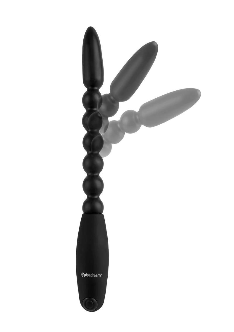 Load image into Gallery viewer, Anal Fantasy Collection Flexa Pleaser Power Beads Waterproof - Black - 7in
