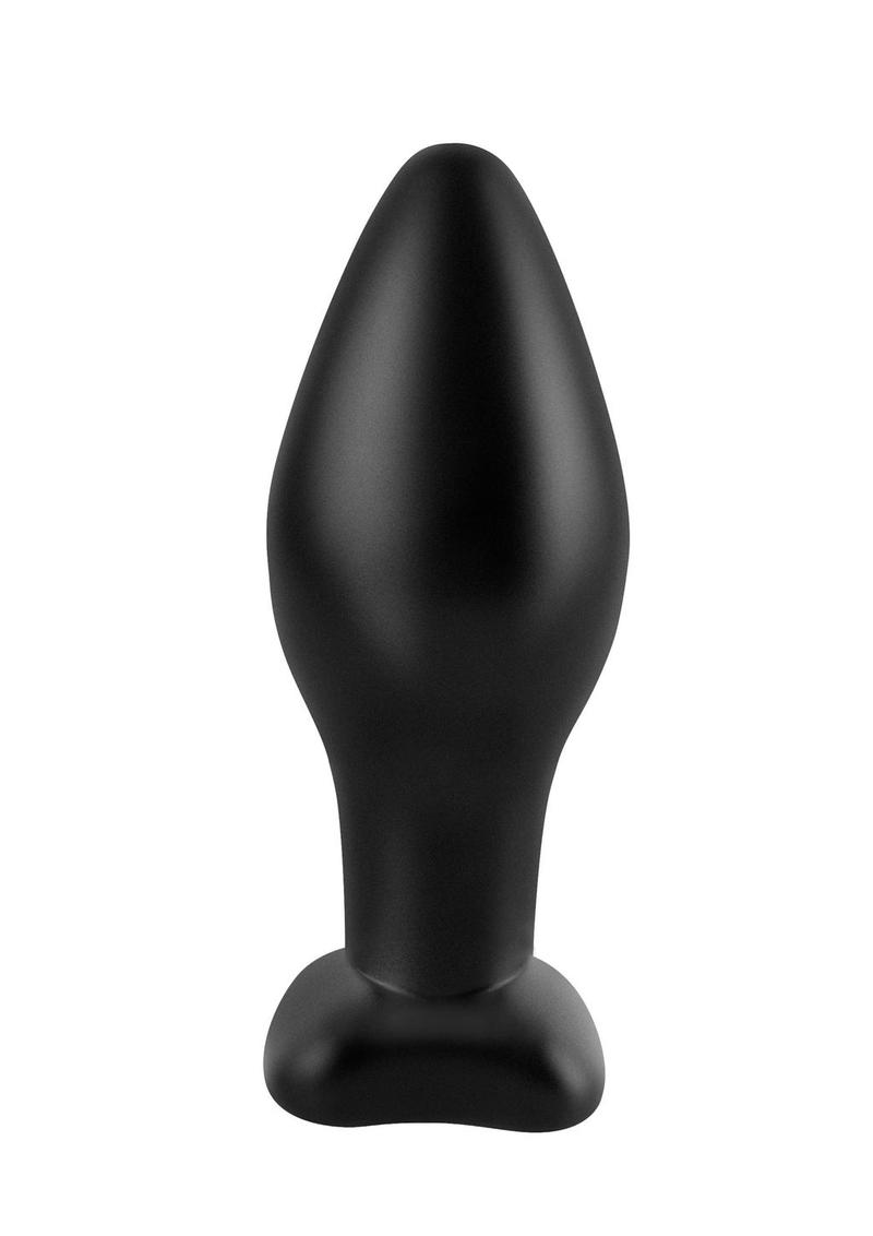 Load image into Gallery viewer, Anal Fantasy Collection Large Silicone Plug - Black - Large - 4.25in
