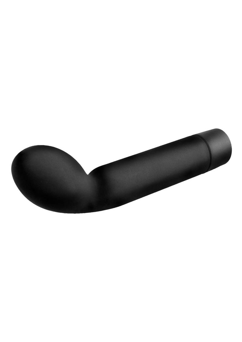 Load image into Gallery viewer, Anal Fantasy Collection Silicone P-Spot Tickler Waterproof Vibrator - Black - 4.75in
