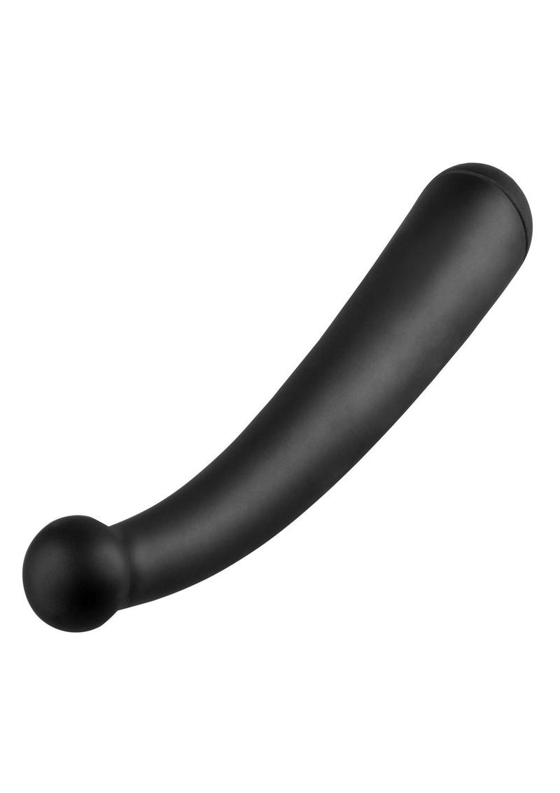Load image into Gallery viewer, Anal Fantasy Collection Vibrating Curve Probe Waterproof - Black - 6.75in
