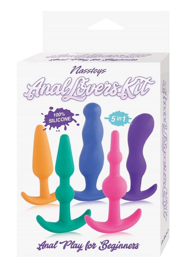 Load image into Gallery viewer, Anal Lovers Kit Silicone Anal Plugs - Multicolor
