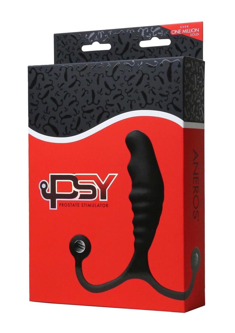 Load image into Gallery viewer, Aneros Psy Silicone Perinium and K-Spot Massager - Black/Red
