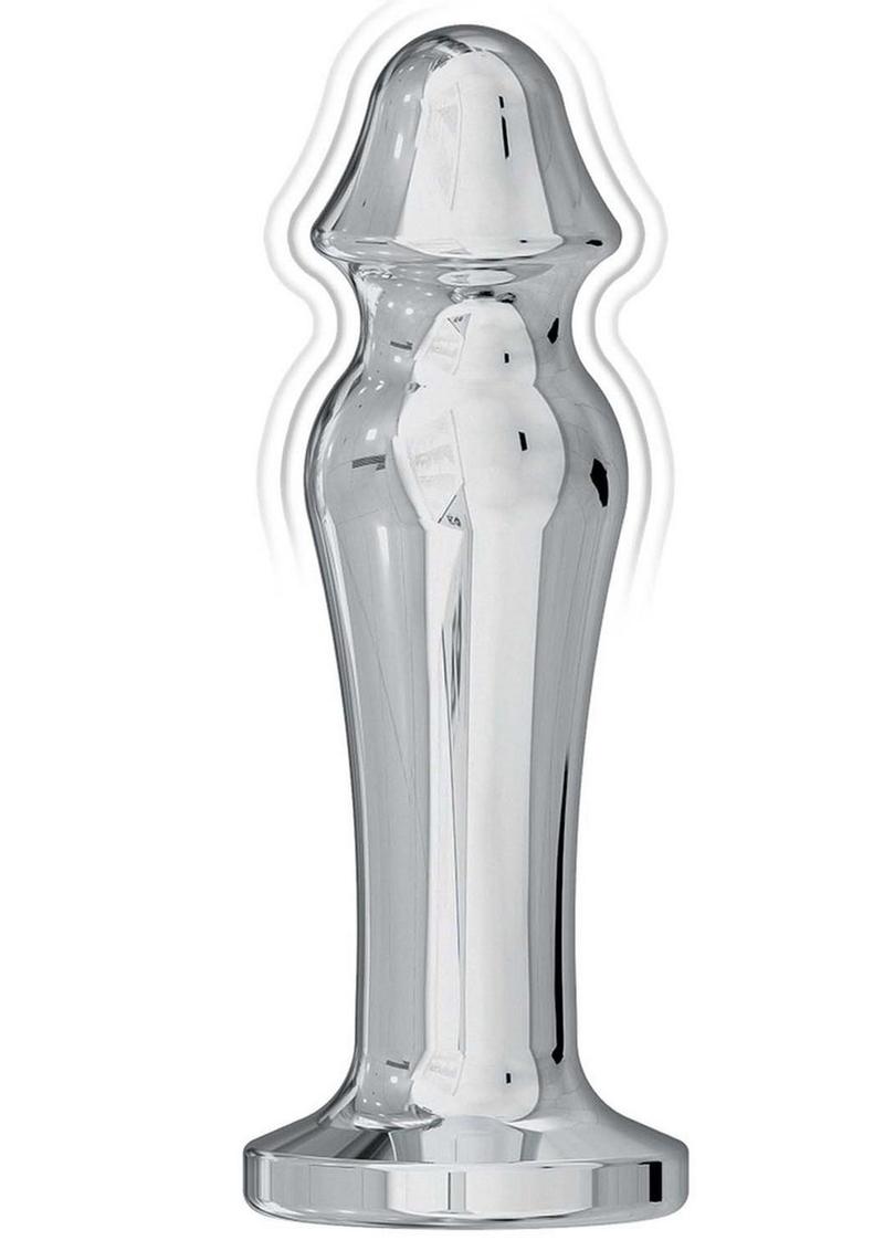 Load image into Gallery viewer, Ass-Sation Remote Control Rechargeable Vibrating Metal Anal Lover
