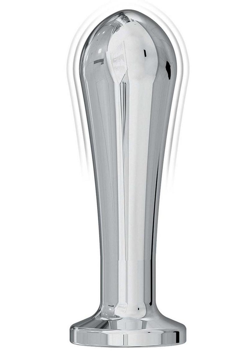 Load image into Gallery viewer, Ass-Sation Remote Control Vibrating Metal Anal Bulb
