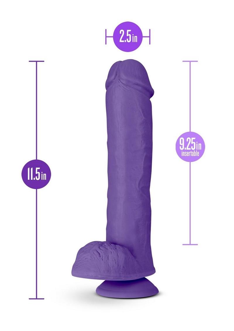 Load image into Gallery viewer, Au Naturel Bold Big John Dildo with Suction Cup and Balls
