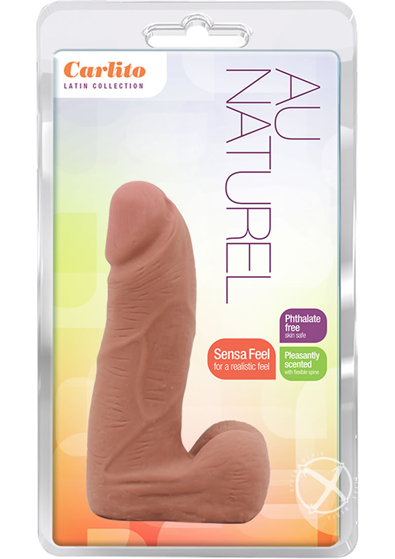 Load image into Gallery viewer, Au Naturel Carlito Dildo - Caramel - 5.5in
