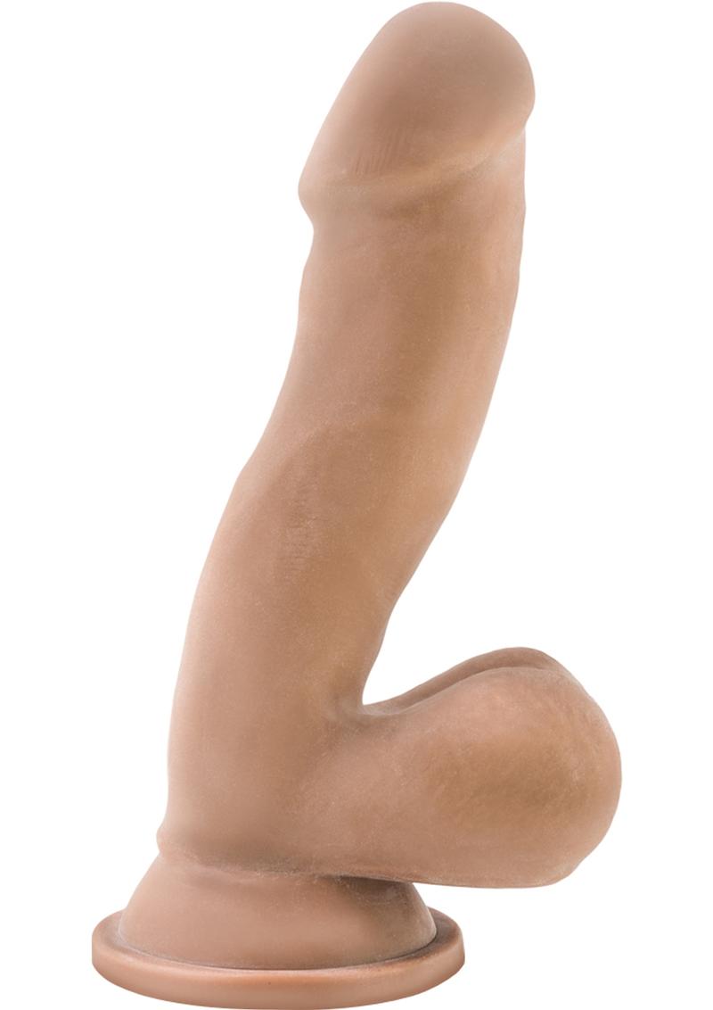 Load image into Gallery viewer, Au Naturel Sensa Feel Dildo - Caramel - 6.5in
